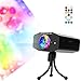 Wishwill Portable Water Wave RGB LED Stage Lighting Ocean Wave Projector Light 7 Color with Remote Control for KTV Party Wedding Club Bar Decoration