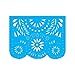 Fiesta Banner Plastic Papel Picado 2 Pack: 10 Large Multi-Colored Panels 16 feet Long for Mexican Themed Party Supplies for Festivals, Dia De Muertos, Coco Theme, Flower Decor by Ole Mission