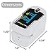 Innovo Deluxe Fingertip Pulse Oximeter with Plethysmograph and Perfusion Index (Deluxe Green)