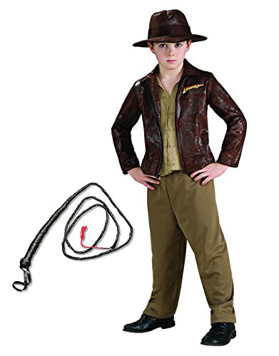 Indiana Jones Child's Deluxe Costume with 6' Whip