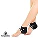 Foot Sleeve, Plantar Fasciitis Silicone Gel Heel Protectors & Arch Support Therapy Wrap For Men & Women - #1 Ultra Comfortable 6 Piece Compression Bundle Kit For Accelerated Recovery (L/XL)