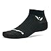 Swiftwick - ASPIRE ONE, Ankle Socks for Running and Cycling, Black, Large