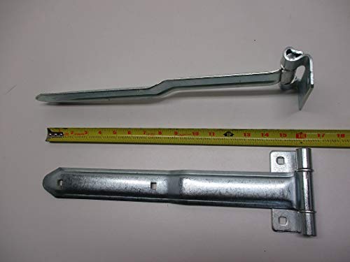 Cargo Utility Trailer RV Door 16" Strap Hinges/Pair / Offset Bent Hinges