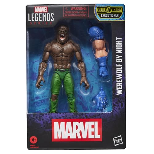 Marvel Legends Series Werewolf by Night, Marvel Comics Collectible 6-Inch Scale…