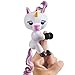Interactive Baby Unicorn, VESNIBA New Hot Sale Little Baby Fingerlings Pet Electronic Gigi Unicorn Children Kids Toy (X-White with Multicolor Hair)