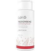 LON.G Red Ginseng Enzyme Powder Face Wash | Soft Cleanser and Exfoliator for Sensitive Skin, hydrating daily facial cleanser, low pH, blackhead removal, Ultra- Fine, Korean Skincare, 50g 1.76 oz.