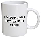 sdchgc Funny Mug - I solemnly swear that I am up to no good - 11 OZ Coffee Mugs - Funny Inirational and sarcasm
