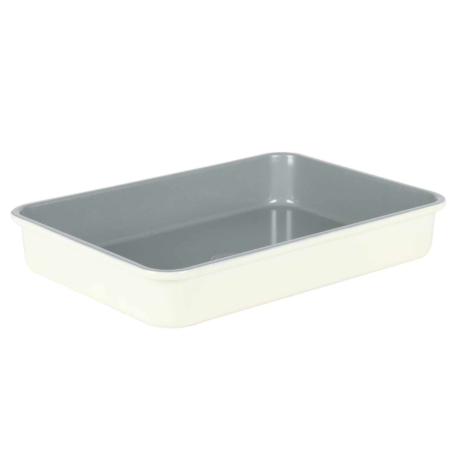 Photo 1 of SUR LA TABLE Kitchen Essentials Bake Sale 9 X 13 Inch PFOA, PFAS, PTFE Free Nonstick Roaster/Cake/Baking Pan - Linen White
