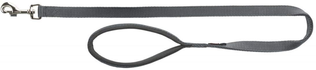 TRIXIE Premium Lead, XS-S: 1.80m/15mm, Graphite