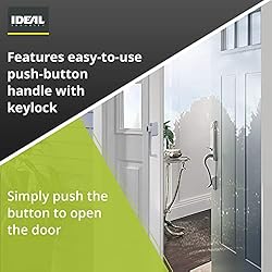 Ideal Security VP Push Button Door Handle Set for