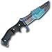 FadeCase Huntsman Case Hardened - Real CSGO Knife Skin Counter Strike Global Offensive Full Tang Fixed Blade Unique Serial Number