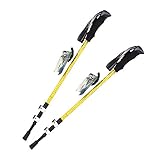 DAOTS 2-Pack Carbon Firber Trekking Poles Walking Hiking Sticks(Physical anti-shock,1-Year Warranty)