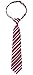 Preppy Stripe Pattern Woven Microfiber Pre-tied Boy's Tie - Various Colors