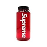 Supreme x Nalgene New York Box Logo 14SS Red Color Sports Bottle 1000ml / 34oz Bogo Camp