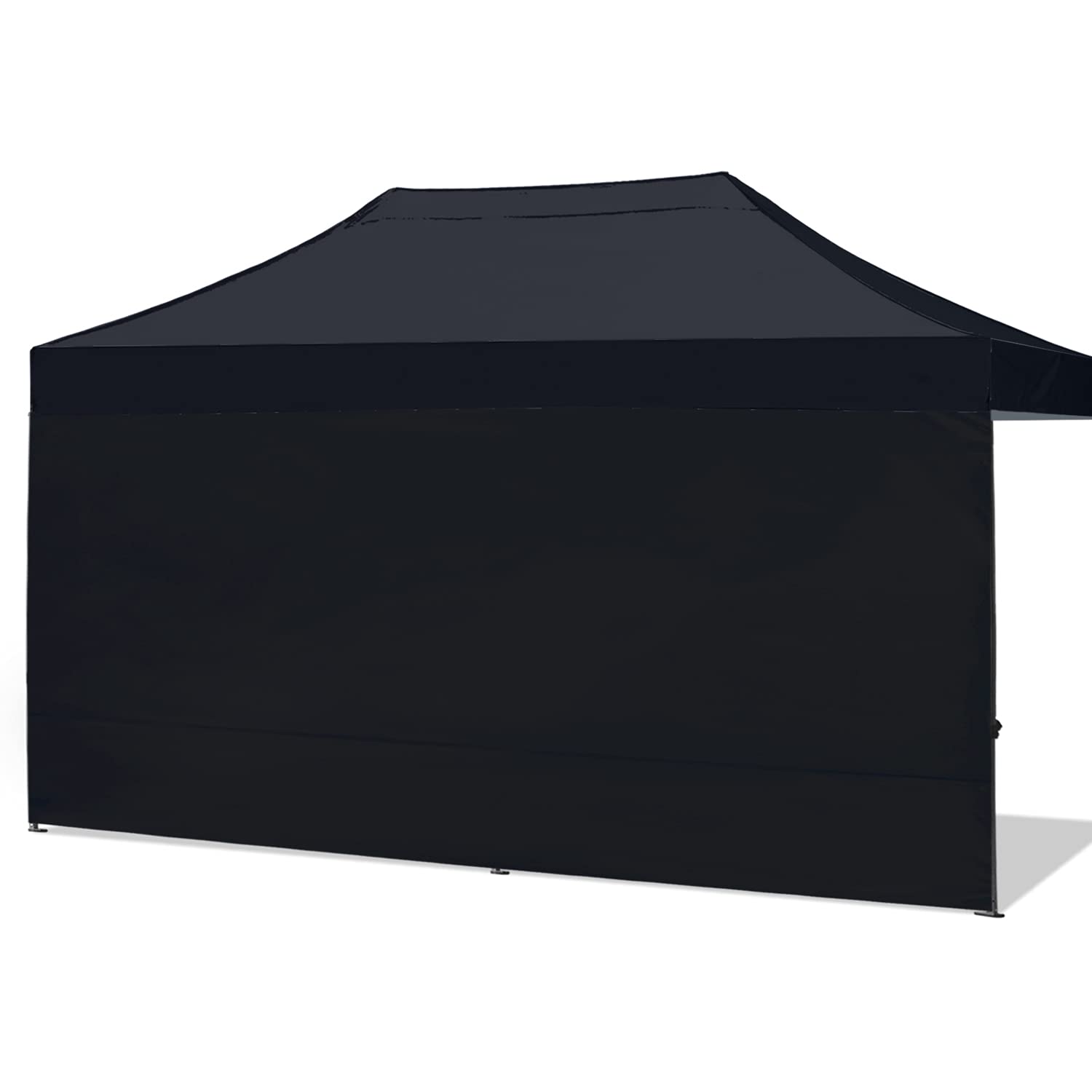 ABCCANOPY Side Panel for 3x6M Straight Leg Gazebo,1 Pack Sidewall Only (Black)