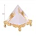 Small Egypt Crystal Pyramid Ornament Home Decor Energy Healing Feng Shui Crafts