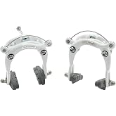 Dia-COMPE DC750 Center Pull Caliper Brake Set (Front+Rear), White, DP2503-N