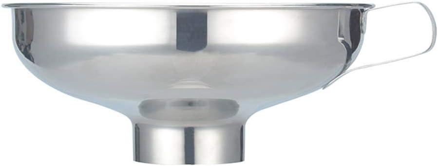 Sherineo Stainless Steel Wide Mouth Funnel Canning Hopper Food Pickles Kitchen Gadgets Cooking Tools