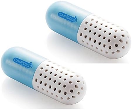 capsole Antimicrobial Odor Eliminator Moisture Absorber, Shoes Deodorizer 100% Natural Prevents Mold Mildew Bacteria for Up to 5 Years