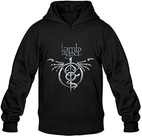 Lamb Of God Band Very Roundneck Black Long Sleeve Hoodies For Teenagers Size S