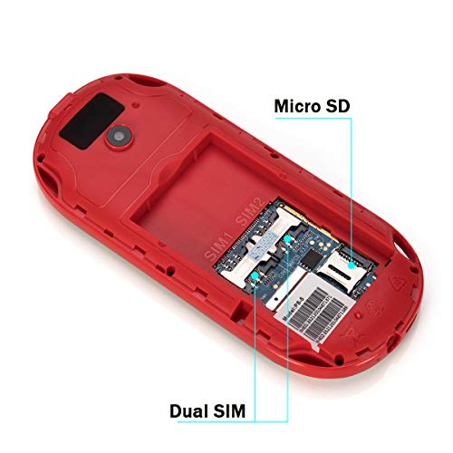 Unlocked Cell Phone Plus Game Console Built-in 29 Classic Games, Bring You Happy Childhood Memories