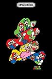 Composition Notebook: Layers of mario consoles