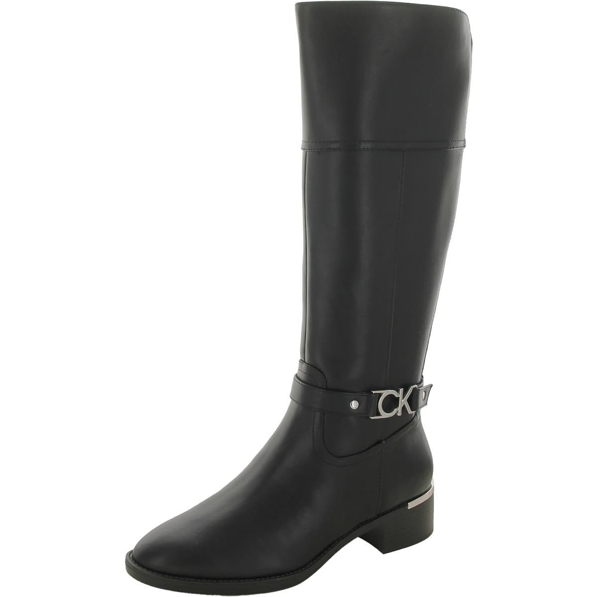 Calvin Klein Women’s Daphny Boot, Black 001, 9