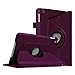 Fintie Rotating Case for iPad Mini 4 - 360 Degree Rotating Stand Case with Smart Cover Auto Sleep/Wake Feature for iPad Mini 4 (2015 Release), Purple primary