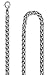 Aoiy Men's Stainless Steel Large Celtic Cross Iris Knot Pendant Necklace, 24