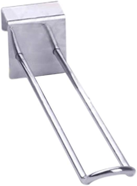 Hooks Hangers Chrome Kitchen Bathroom Door Wall Hook Towel Hat Coat Clothing Trendy Hanger Home Garden Globalreparos Com Br