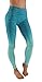 Women's Flexible Yoga Pants Ombre Leggings Activewaer L704 (L, L704-Jade Mint)