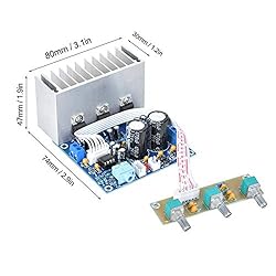 Audio Amplifier Board, AC Dual 12V TDA2030A Chip