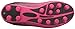 Vizari Stealth FG Soccer Shoes | Firm Ground Outdoor Soccer Shoes for Boys and Girls | Lightweight and Easy to wear Youth Outdoor Soccer Cleats | Pink/Black | Little Kid