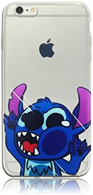 Stitch iPhone 6 PLUS (BIG VERSION) / 6S PLUS (BIG VERSION) Case, PopJoy® - (5.5 Inch Case) Light, flexibile, clear TPU case w/ premium designs