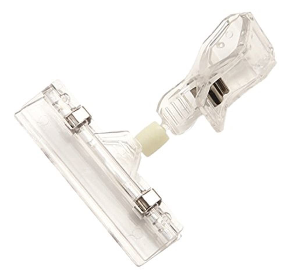 Genware NEV-DC1 Display Clip with Adjustable Arm, 10 cm x 8 cm (Pack of 5)