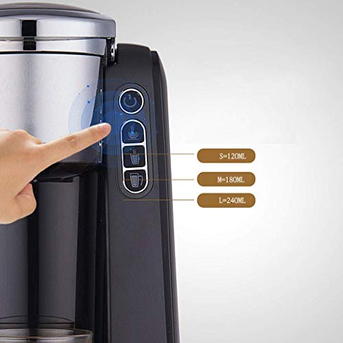 GNLIAN HUAHUA Kaffeemaschine. Mini Kaffeemaschine Maschine Einzel Cup Espresso Kaffeemaschine 1420W Drip Kaffeemaschine… – Bild 4