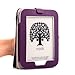 Barnes & Noble NOOK GlowLight Plus eReader Case - Mulbess Leather Case Cover with Kickstand and Elastic Hand Strap for NOOK GlowLight Plus Color Purple