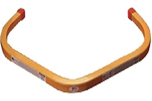 QUALCRAFT Guardian Fall Protection 2470 Corner Buddy Aluminum Ladder Stabilizer, 38"W x 2"H, Yellow