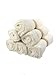 Ecocie 100% Natural Bamboo Washcloths, Extra Absorbent, Reusable Towel / wipes, Unbleached, Chemicals & Dyes FREE, Just The Right Touch for Sensitive Baby Skin, 6 Pack 10”X10”