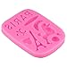 Mujiang Eiffel Tower Cake Decorating Molds Poodle Gum Pastry Paris Silicone Fondant Mold