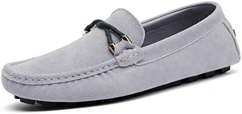 SONLLEIVOO Men's Penny Loafers Moccasins Suede Casual Shoes Sneakers Loafers Slip On Flats Shoes
