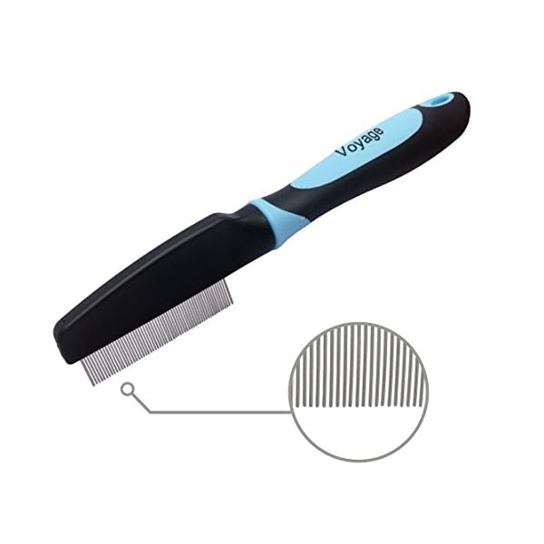 Pettine-per-pulci-pidocchi-e-polvere-efficace-contro-pulci-e-pidocchi-pettine-professionale-per-cani-e-gatti-pettine-per-animali-domestici-da-VOYAGE Voyage, pettine antipulci, antipidocchi e per la polvere, efficace contro pulci e pidocchi, pettine professionale per cani e gatti, pettine a denti fini per animali domestici