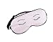 Double Sided Silk Eye Mask Lovely Personality Eyeshade Sleep Eye Mask Blue Eyes