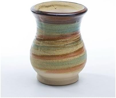 Amazon Com Ceramic Home Garden Antique Flower Planter Pot Mexican Style Rainbow Color Garden Outdoor