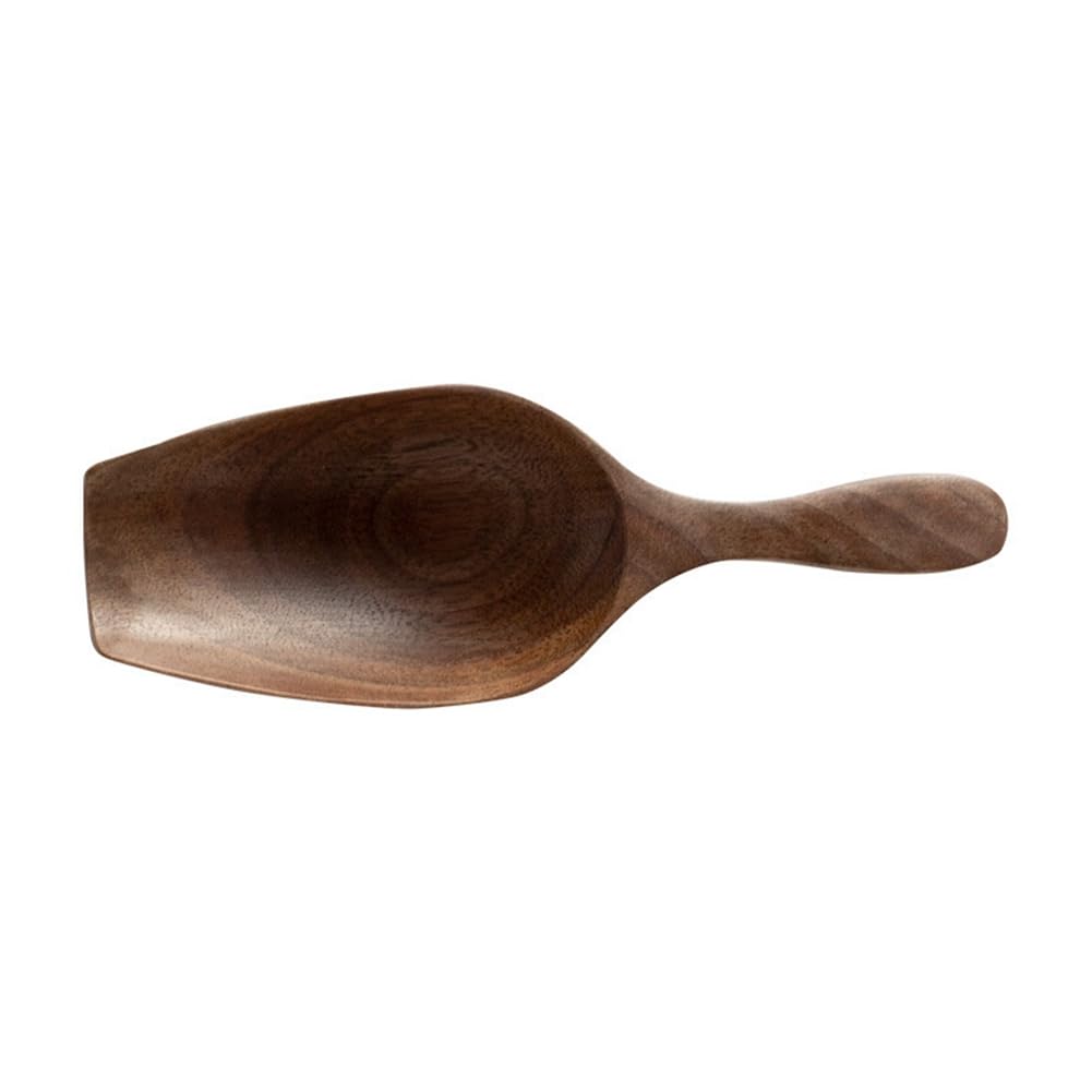 Yuemsh Black Walnut Whole Wood Digging Coffee Bean Spoon Tea Shovel Wooden Coffee Spoon