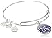 Alex and Ani Peace and Love Expandable Wire Bangle Charm Bracelet