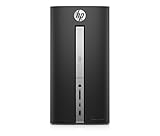 HP Pavilion Desktop Computer, Intel Core i5-7400, 8GB RAM, 1TB Hard Drive, 16GB Intel Optane, Windows 10 (570-p050, Black)