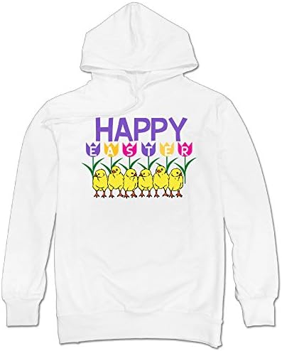 Happy Easter Mans Comfortable Pullover Sweatshirts 90s