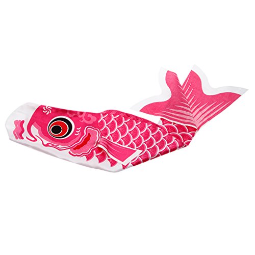70cm Koi Nobori Carp Wind Socks Koinobori Colorful Fish Flag Hanging Wall Decor