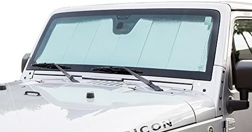 Amazon Com Folding Sunshade Autoheatshield Windshield For Jeep Wrangler Jl With Adaptive Cruise Control Windshield Sensor 2018 2019 2020 2021 Ahsjp22a P Automotive